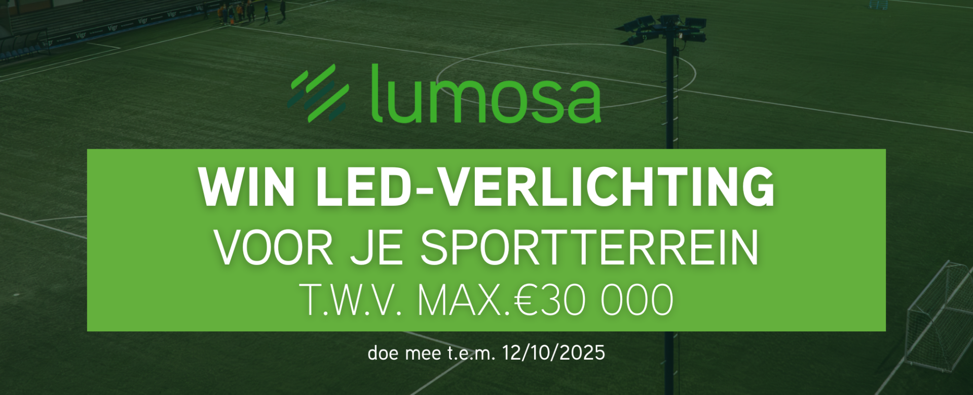 WIN EEN COMPLETE LED-RELIGHTING VAN LUMOSA