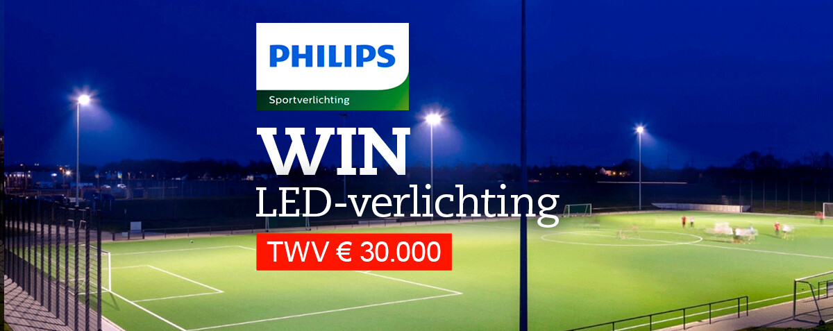 Win sportveldverlichting t.w.v. 30.000 euro!